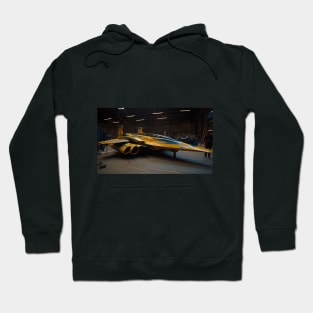 Virtual Model Spacecraft Construction Studio 11 Hoodie